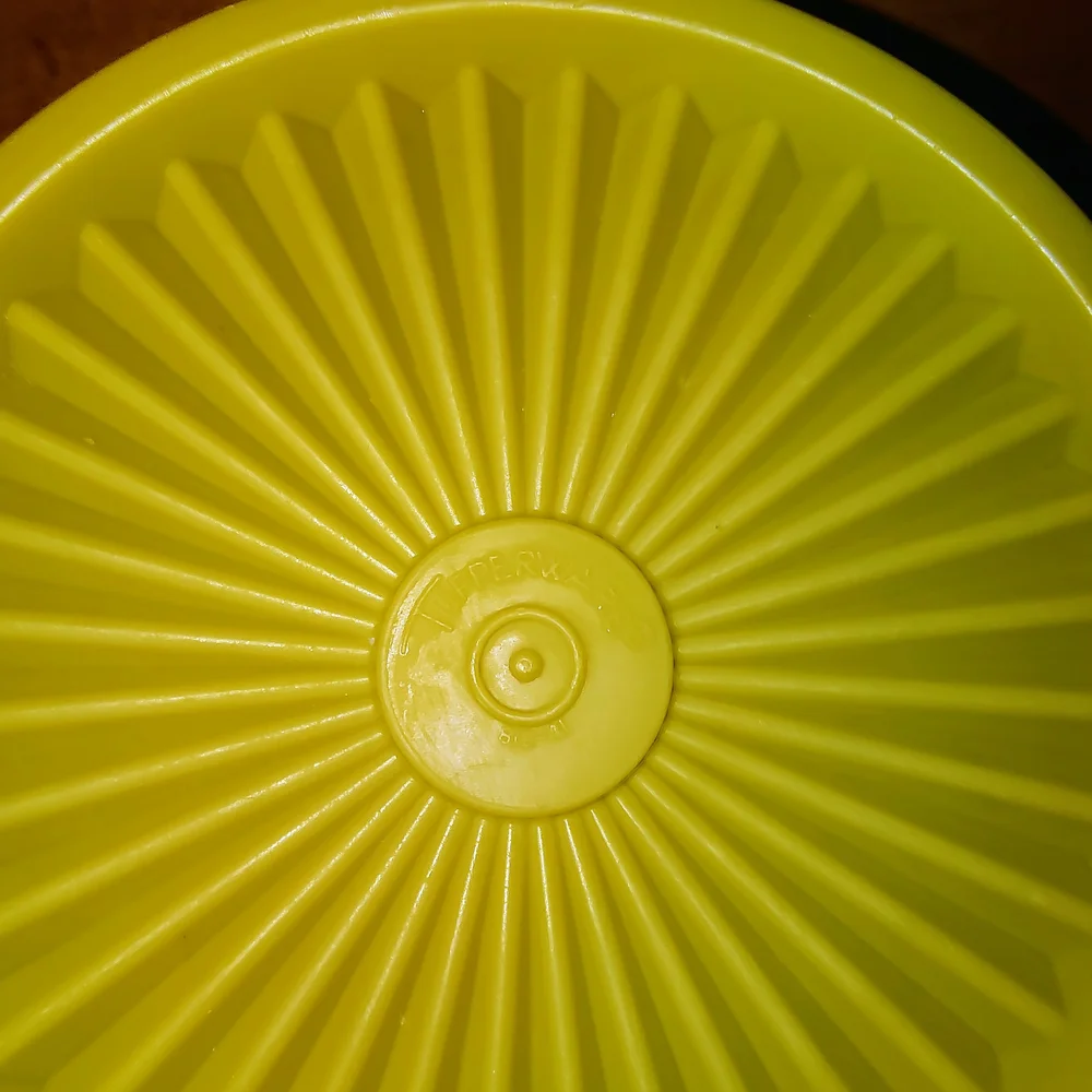 Vintage Tupperware,2 Avocado Green,Kitchen Storage Bowls
